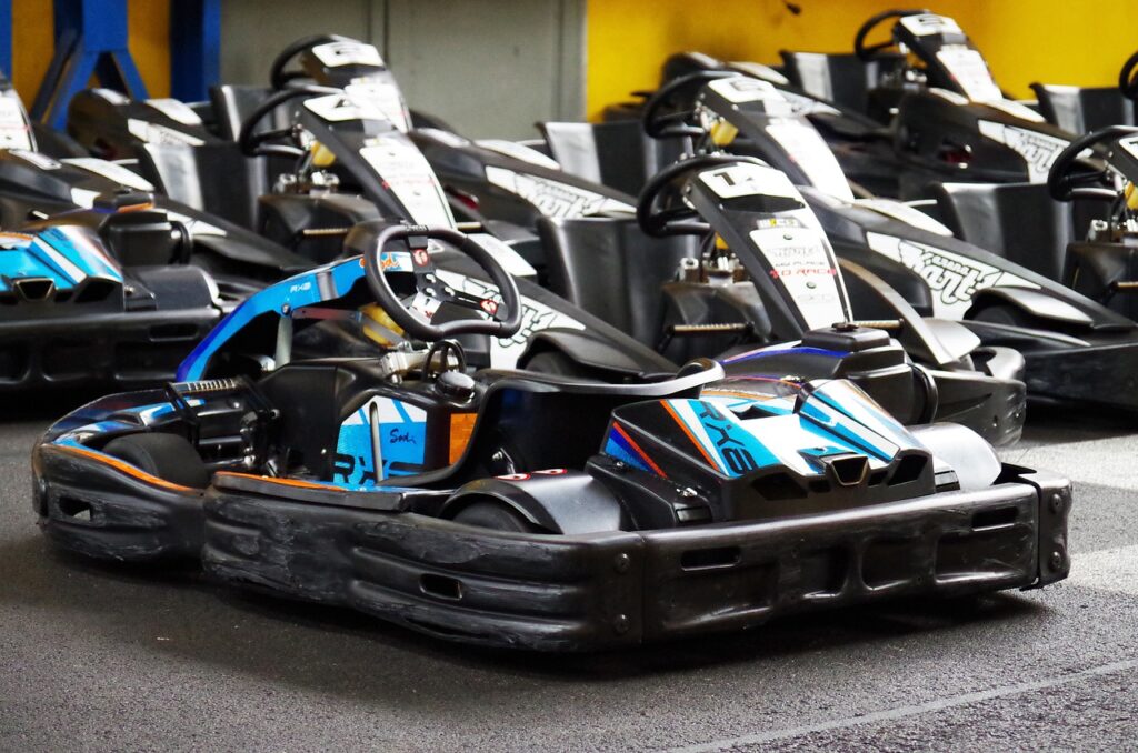 go-kart dies when hitting gas