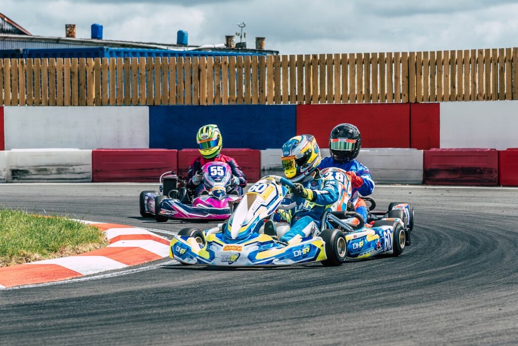 can you ride a go-kart on the sidewalk